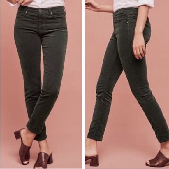 Ag Adriano Goldschmied Pants - AG Adriano Goldschmied For Calypso The Stilt Corduroy Pants Size 27